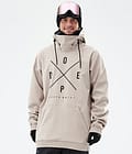 Dope Yeti Snowboard Jacket Men 2X-Up Sand
