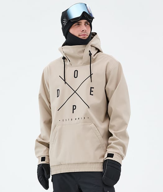 Dope Yeti Ski Jacket Men 2X-Up Sand