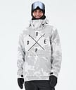 Dope Yeti Snowboard Jacket Men 2X-Up Grey Camo