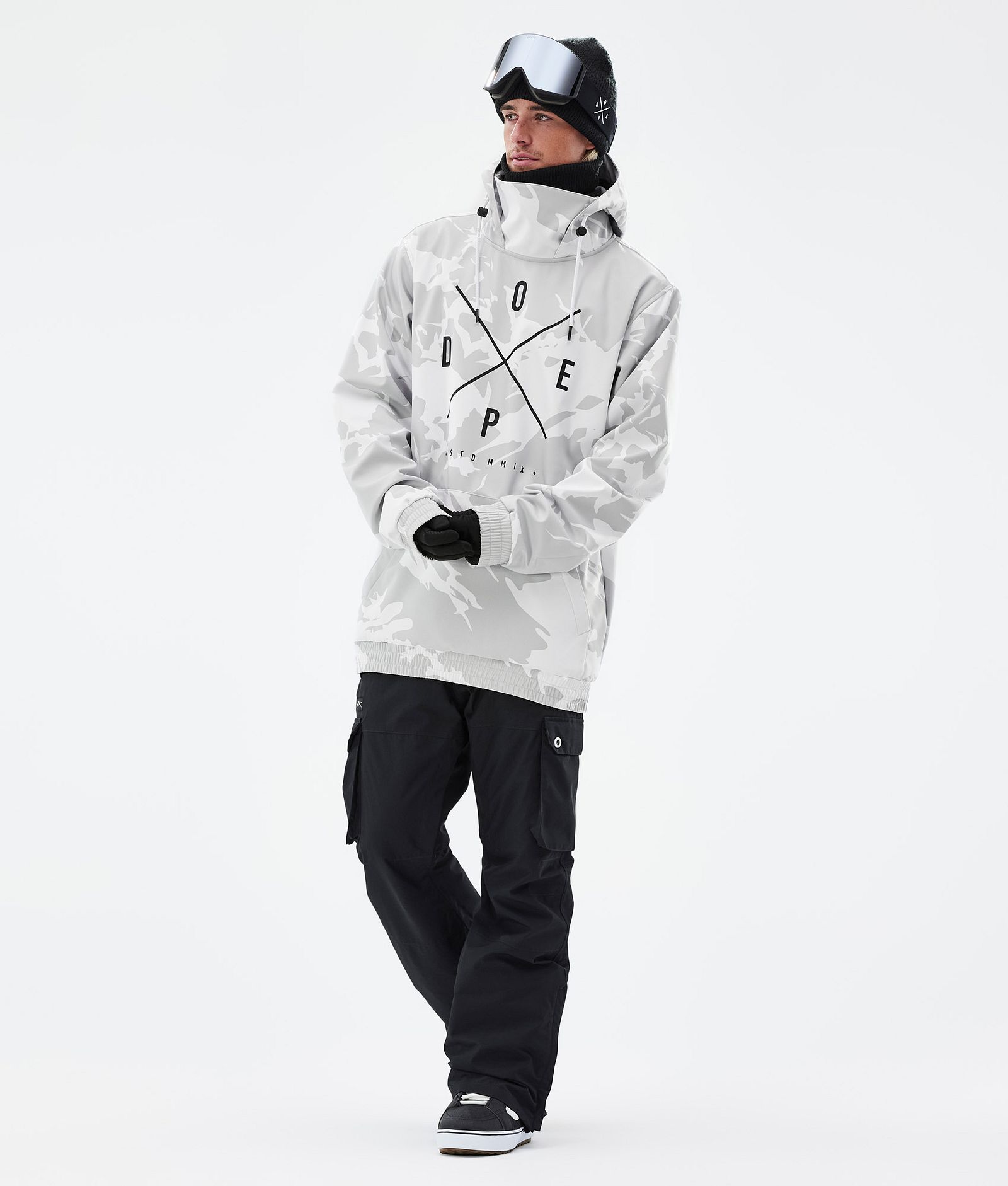 Dope Yeti Veste Snowboard Homme 2X-Up Grey Camo