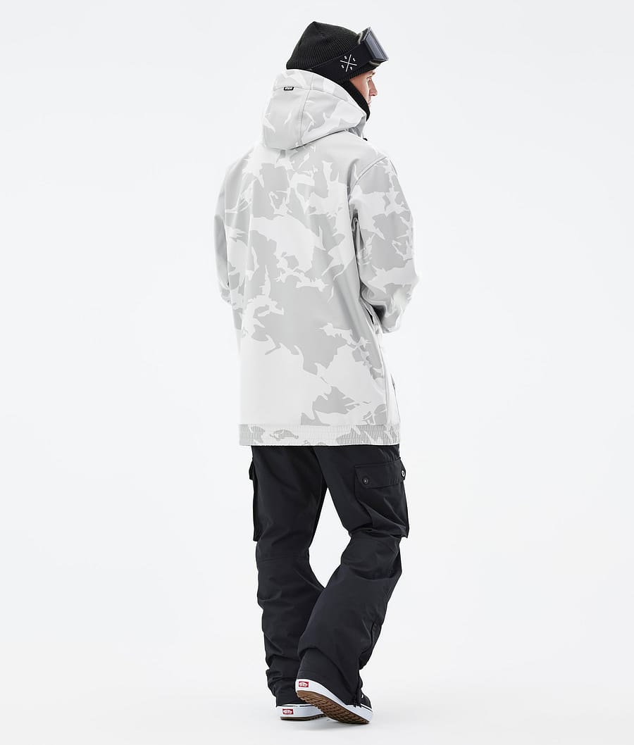 Dope Yeti Snowboard Jacket Men 2XUp Grey Camo