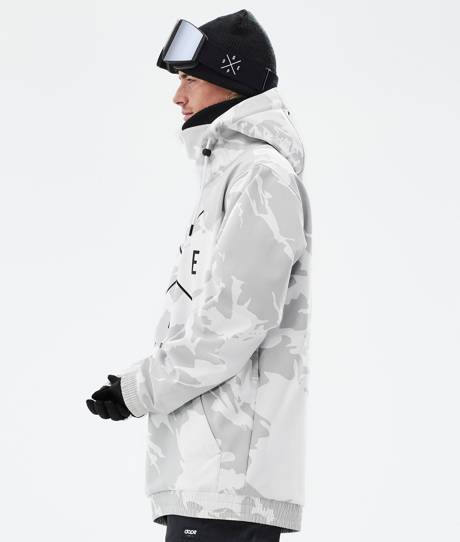 Dope Yeti Snowboard jas Heren 2X-Up Grey Camo
