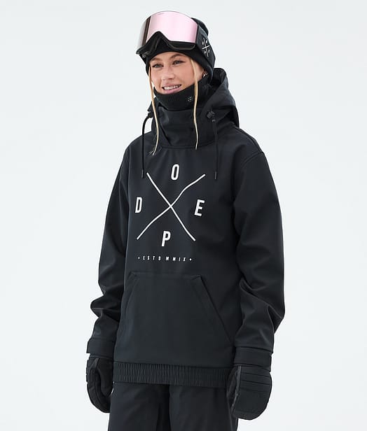 Dope Yeti W Ski Jacket Women 2X-Up Black
