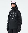 Dope Yeti W Snowboard Jacket Women 2X-Up Black