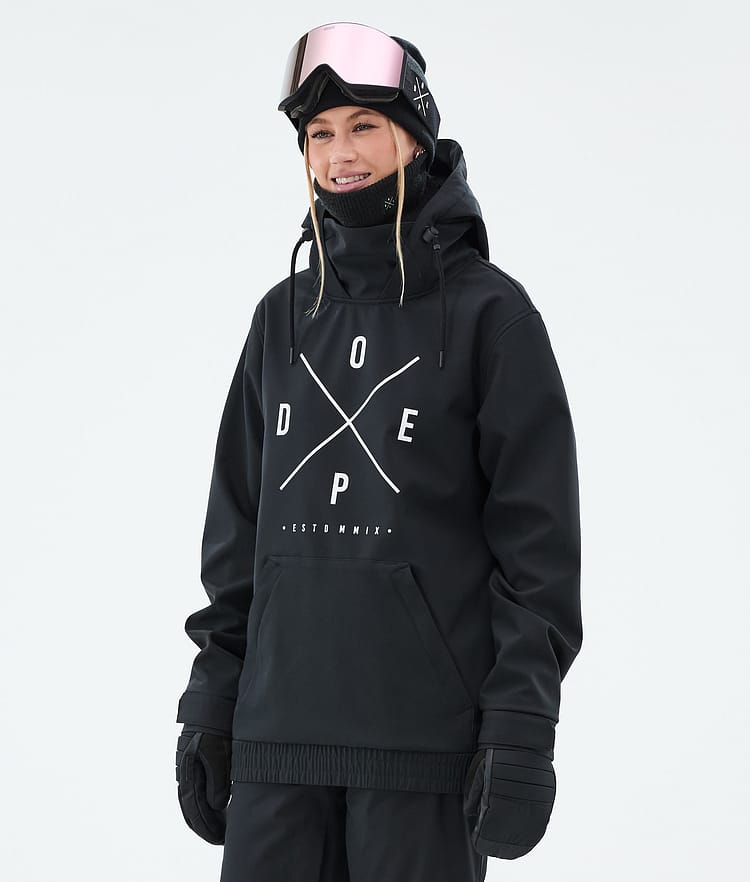 Dope Yeti W Snowboard Jacket Women 2X-Up Black, Image 1 of 8