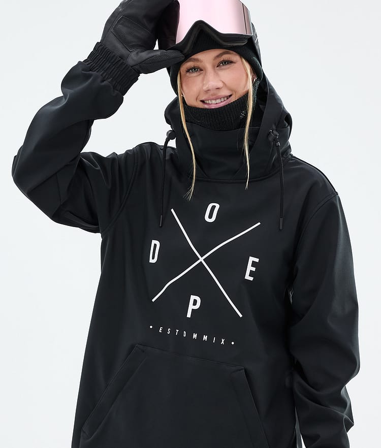Dope Yeti W Snowboard Jacket Women 2X-Up Black, Image 2 of 8