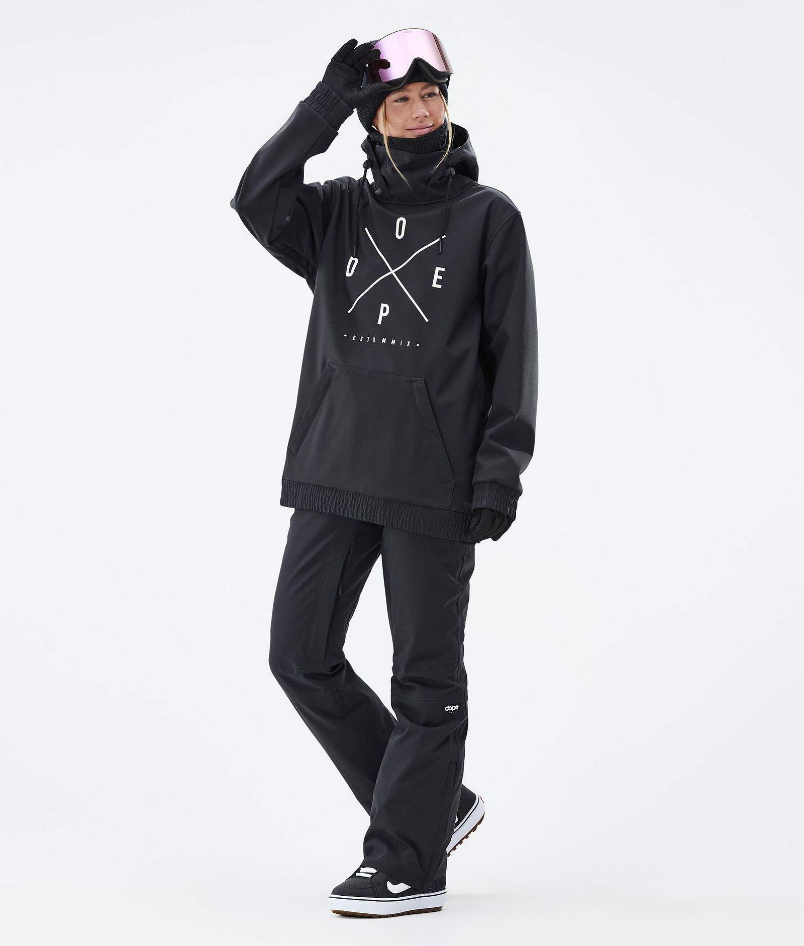 Dope Yeti W Snowboard jas Dames 2X-Up Black