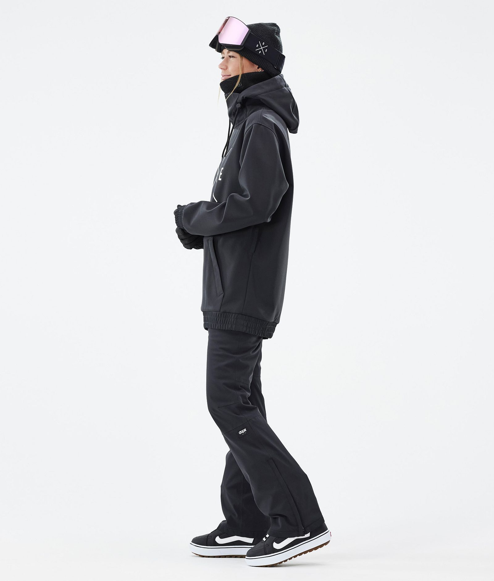 Dope Yeti W Kurtka Snowboardowa Kobiety 2X-Up Black