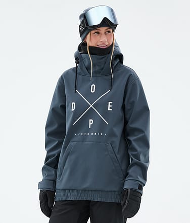 Dope Yeti W Snowboard Jacket 2X-Up Metal Blue