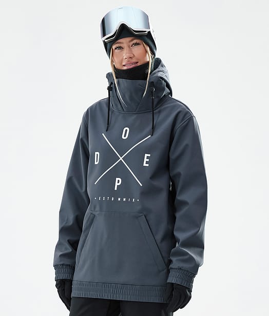 Dope Yeti W Skijacke Damen Metal Blue