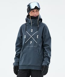 Dope Yeti W Ski Jacket Women 2X-Up Metal Blue
