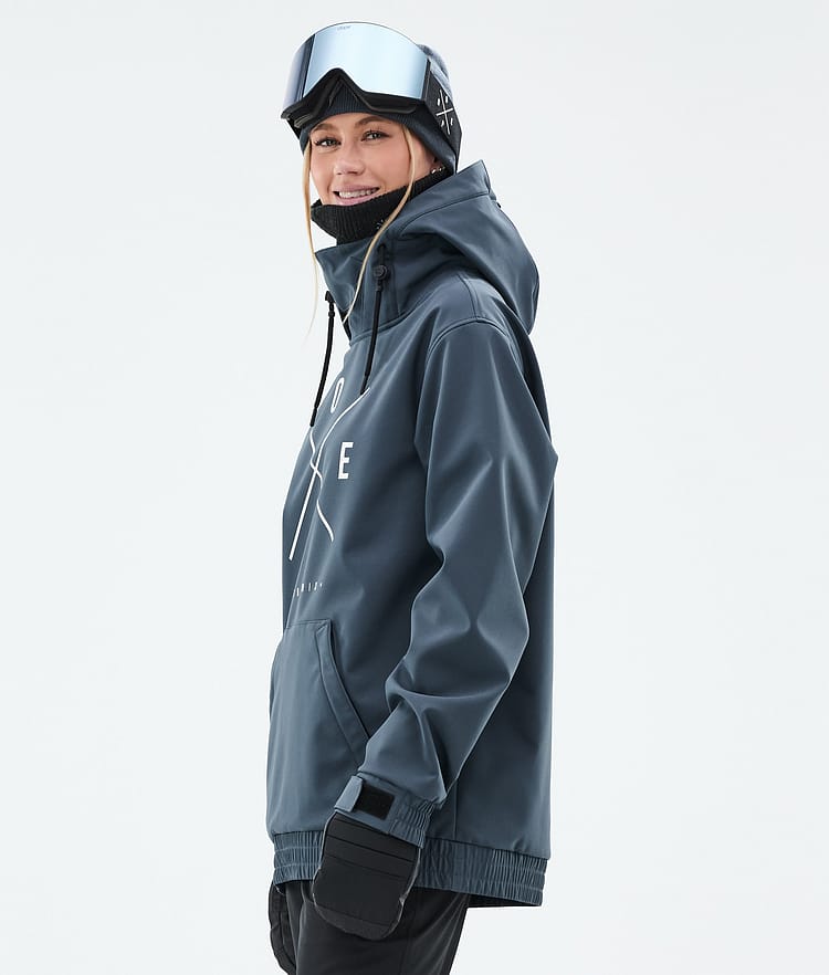 Dope Yeti W Giacca Snowboard Donna 2X-Up Metal Blue, Immagine 6 di 8