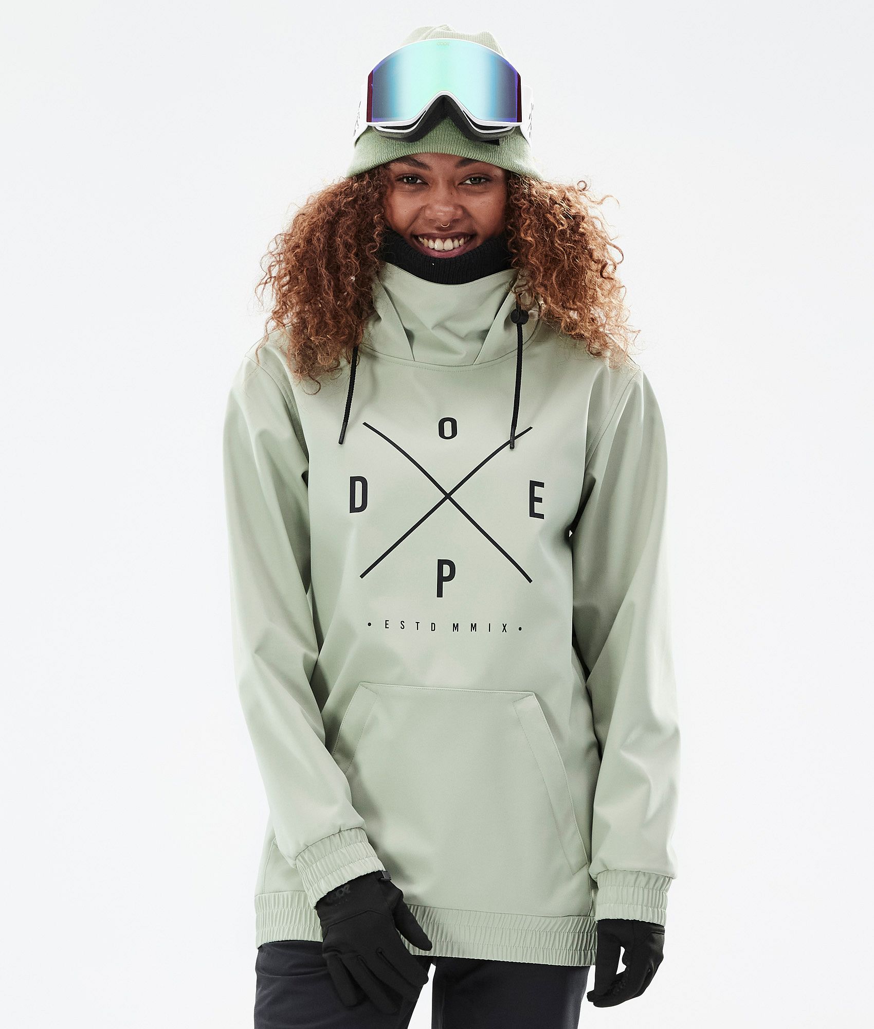 Dope Yeti W Snowboard jas Dames 2X-Up Soft Green - Groen | Ridestore.com