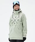 Dope Yeti W Snowboard Jacket Women 2X-Up Soft Green Renewed, Image 1 of 7