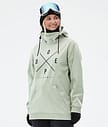 Dope Yeti W Snowboard Jacket Women 2X-Up Soft Green