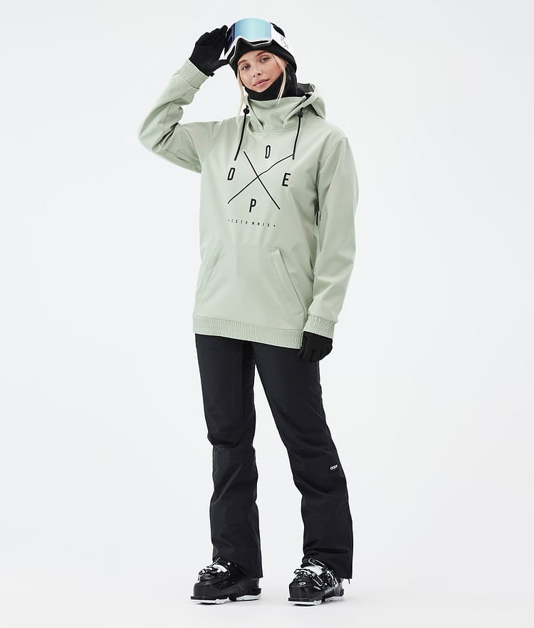 Dope Yeti W Veste de Ski Femme 2X-Up Soft Green