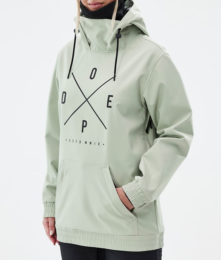 Dope Yeti W Ski Jacket Women 2X-Up Soft Green, Image 7 of 7