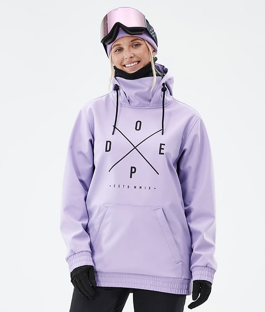 Dope Yeti W 23 Snowboard Jacket Women 2X-Up Faded Violet