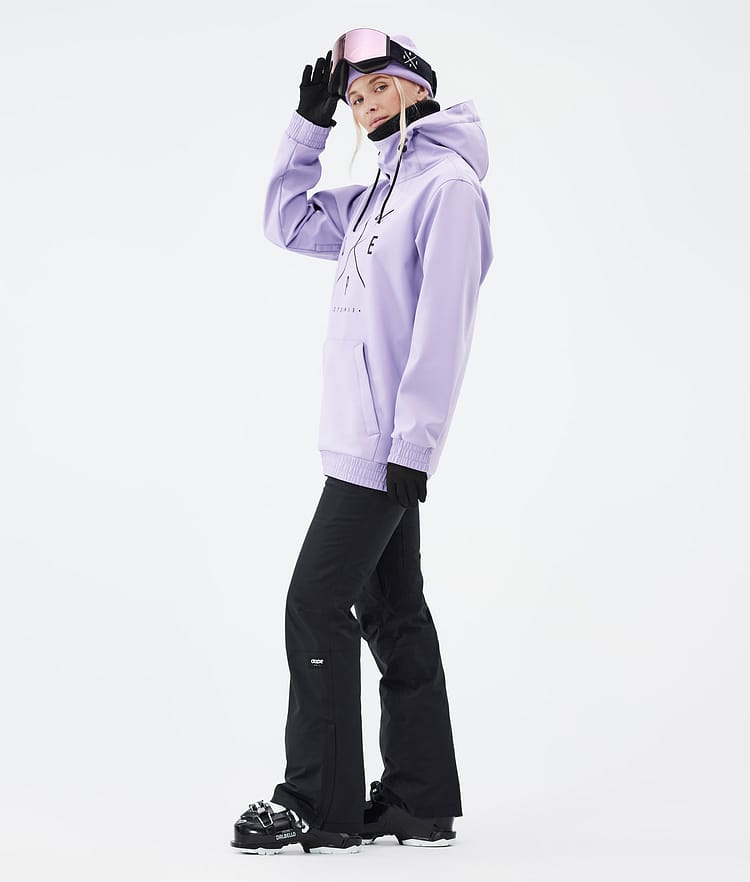 Dope Yeti W Ski Jacket Women 2X-Up Faded Violet