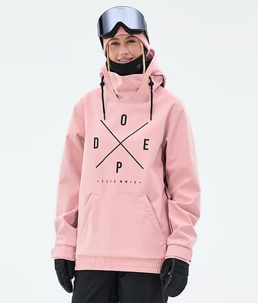 Dope Yeti W Snowboard Jacket 2X-Up Soft Pink