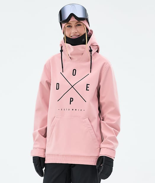 Dope Yeti W Snowboard Jacket Women 2X-Up Soft Pink