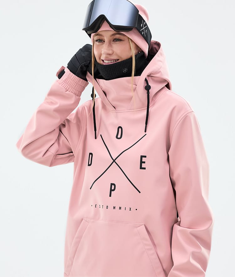 Dope Yeti W Giacca Snowboard Donna 2X-Up Soft Pink, Immagine 2 di 8