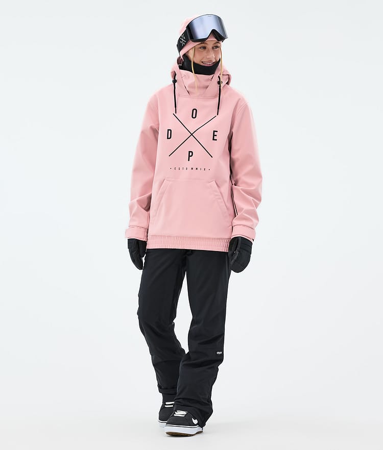 Dope Yeti W Giacca Snowboard Donna 2X-Up Soft Pink, Immagine 3 di 8