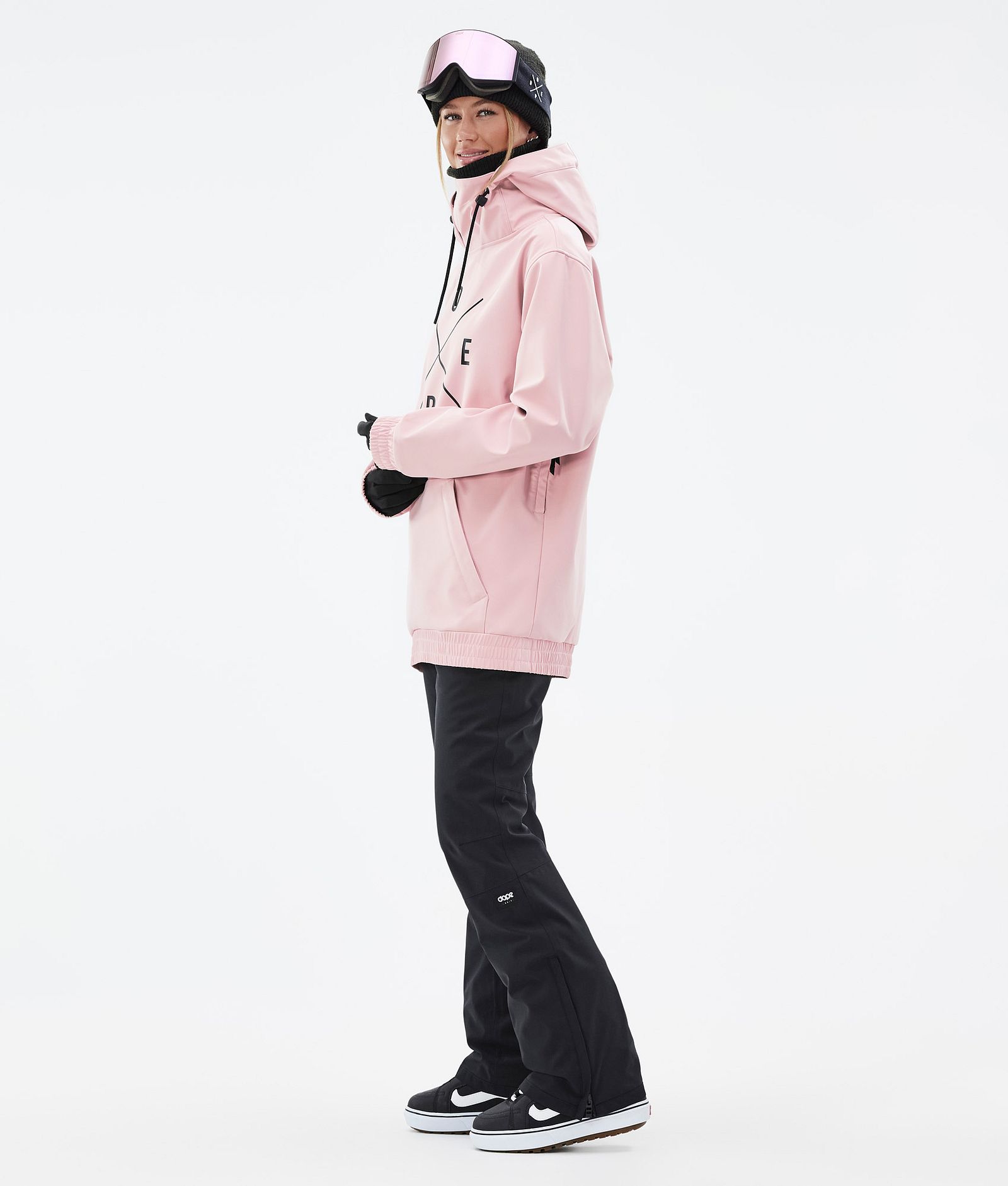 Dope Yeti W Snowboardjakke Dame 2X-Up Soft Pink Renewed, Billede 3 af 7