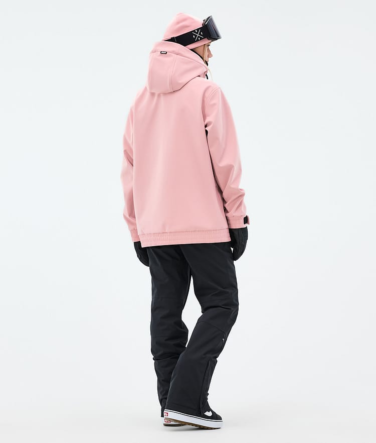 Dope Yeti W Giacca Snowboard Donna 2X-Up Soft Pink, Immagine 5 di 8