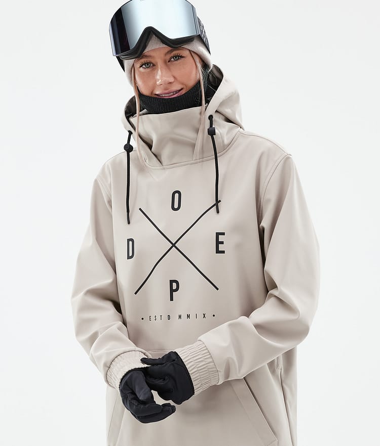 Dope Yeti W Snowboard jas Dames 2X-Up Sand, Afbeelding 2 van 8