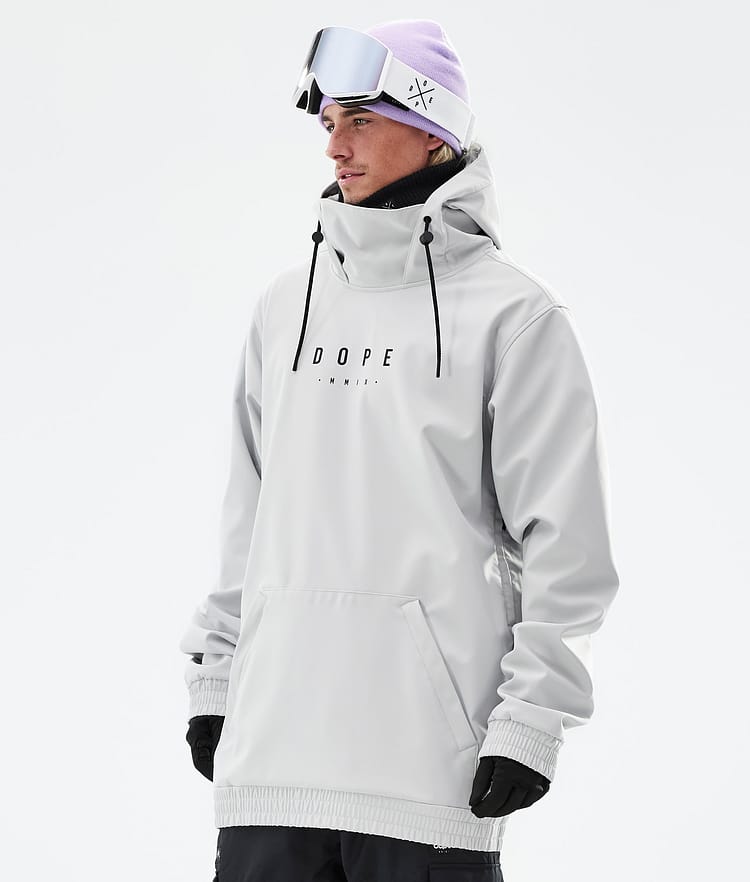 Dope Yeti 2022 Lyžařská Bunda Pánské Peak Light Grey, Obrázek 2 z 8