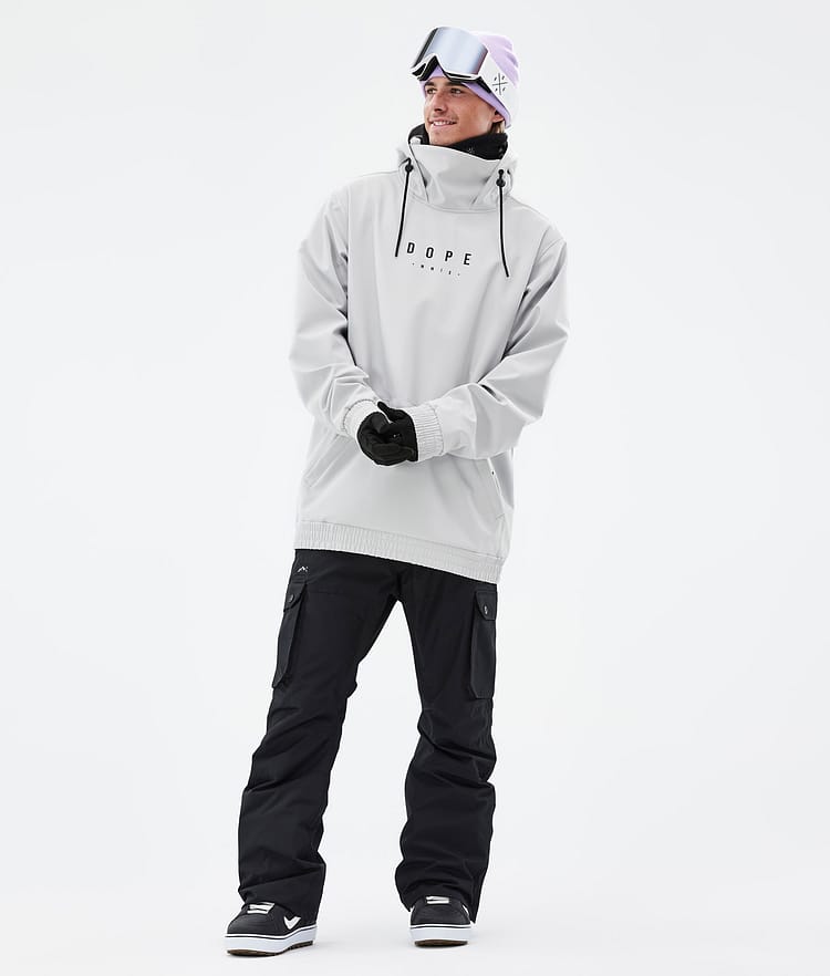 Dope Yeti 2022 Snowboard Jacket Men Peak Light Grey, Image 6 of 8