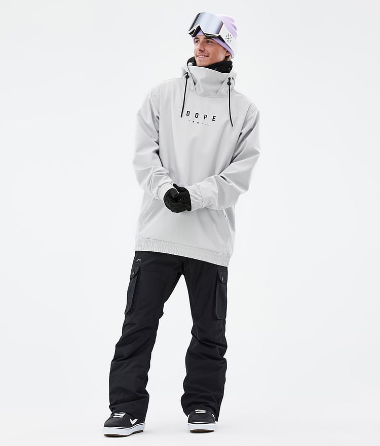 Dope Yeti 2022 Kurtka Snowboardowa Mężczyźni Peak Light Grey, Zdjęcie 6 z 8