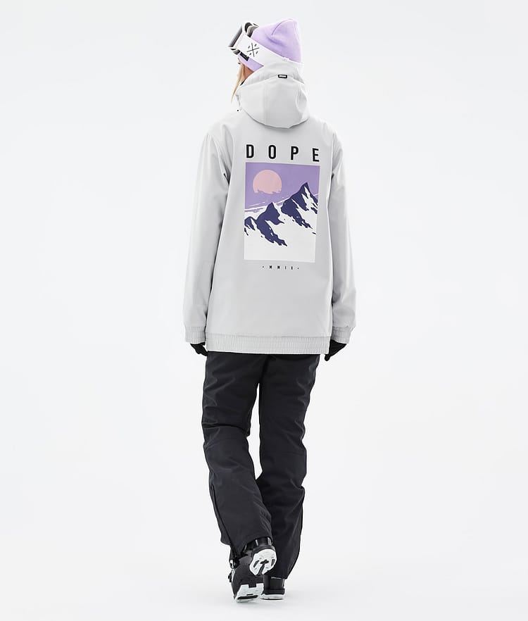 Dope Yeti W 2022 Chaqueta Esquí Mujer Peak Light Grey, Imagen 4 de 8