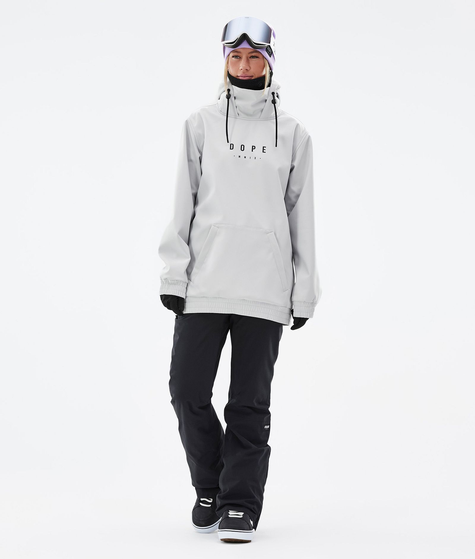 Dope Yeti W 2022 Chaqueta Snowboard Mujer Peak Light Grey
