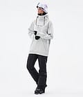 Dope Yeti W 2022 Ski Jacket Women Peak Light Grey, Image 6 of 8