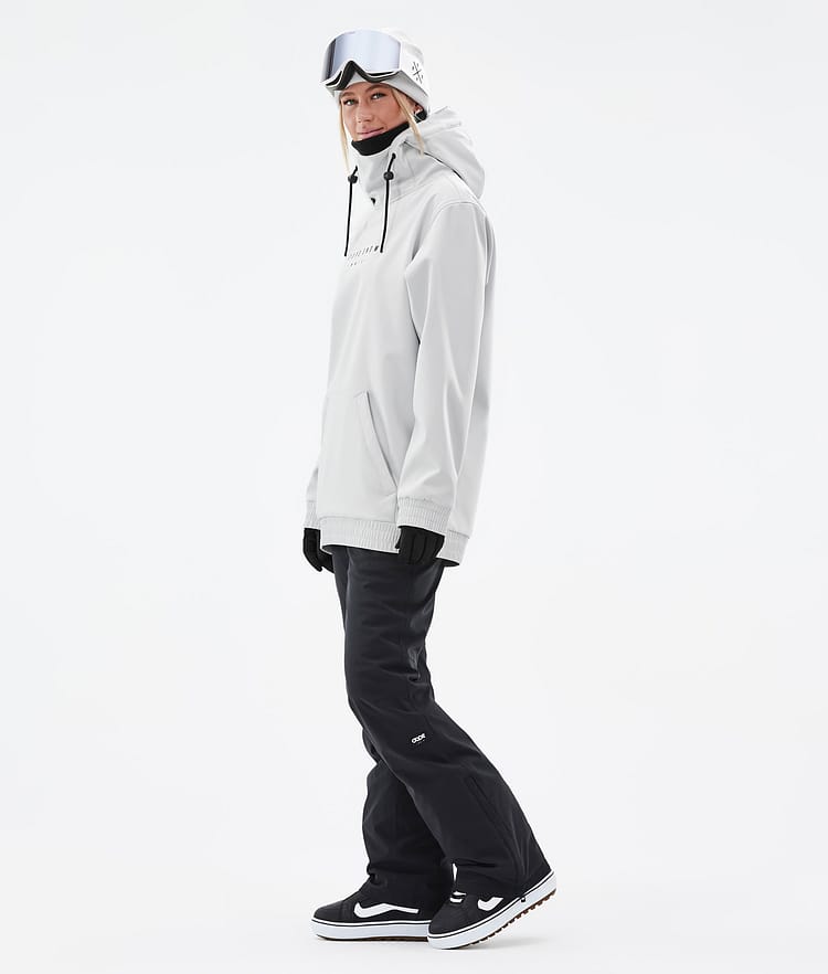 Dope Yeti W 22 Snowboard jas Dames Range Light Grey, Afbeelding 5 van 8