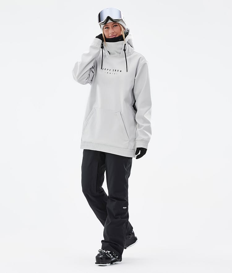 Dope Yeti W 2022 Ski Jacket Women Range Light Grey, Image 6 of 8