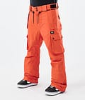 Dope Iconic Spodnie Snowboardowe Mężczyźni Orange