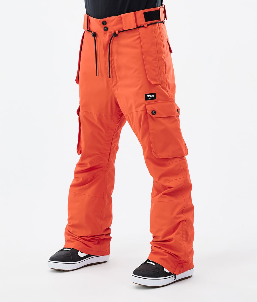 Dope Iconic Snowboard Pants Men Orange