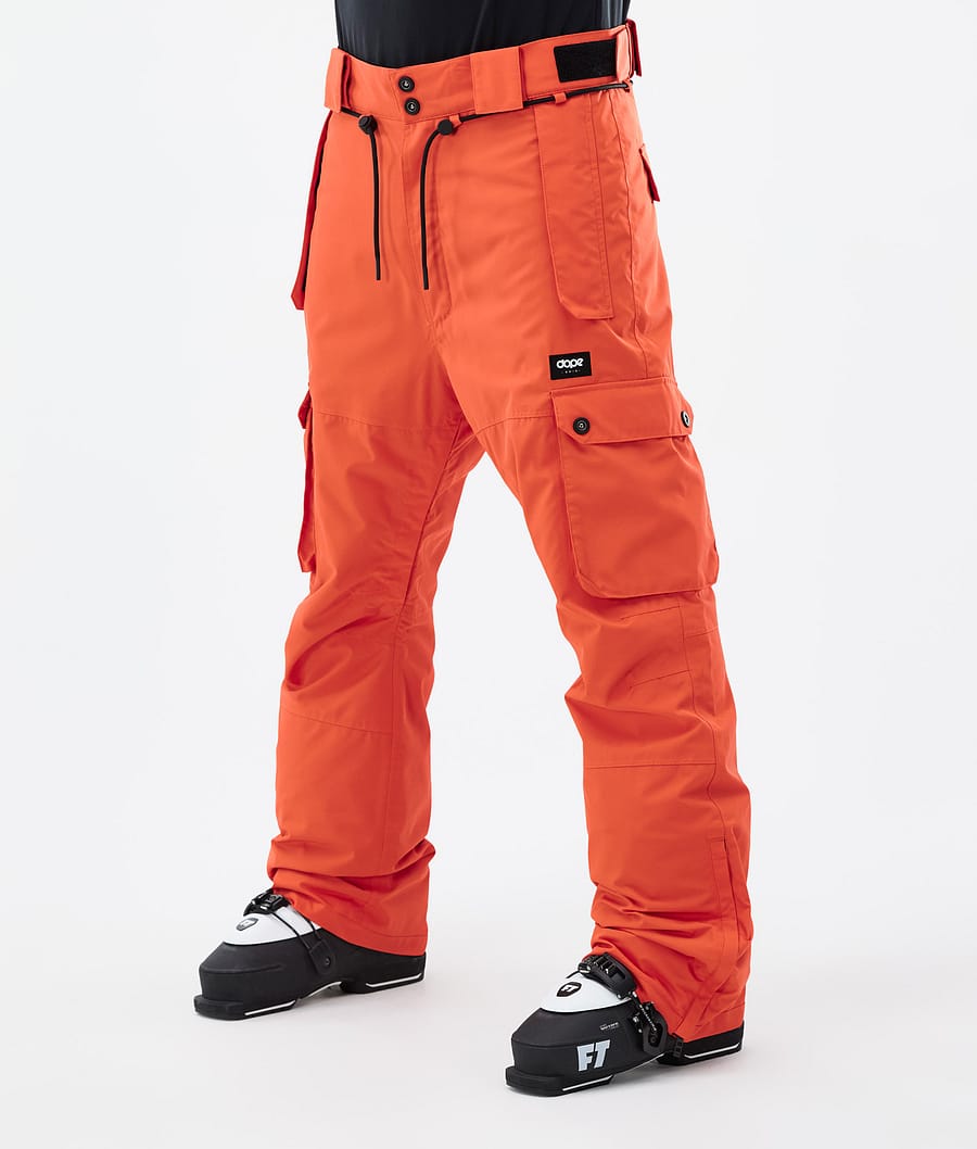 Dope Iconic Ski Pants Men Orange Ridestore UK
