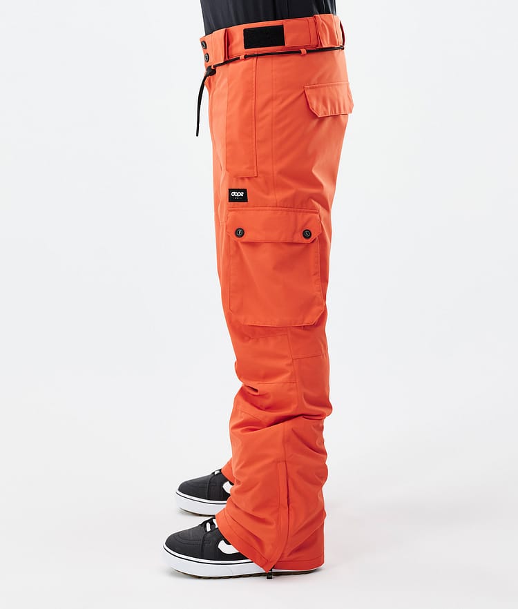 Dope Iconic Snowboard Pants Men Orange Renewed, Image 3 of 7