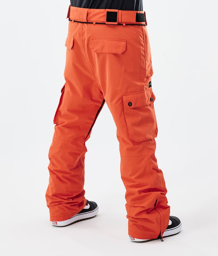 Dope Iconic Spodnie Snowboardowe Mężczyźni Orange