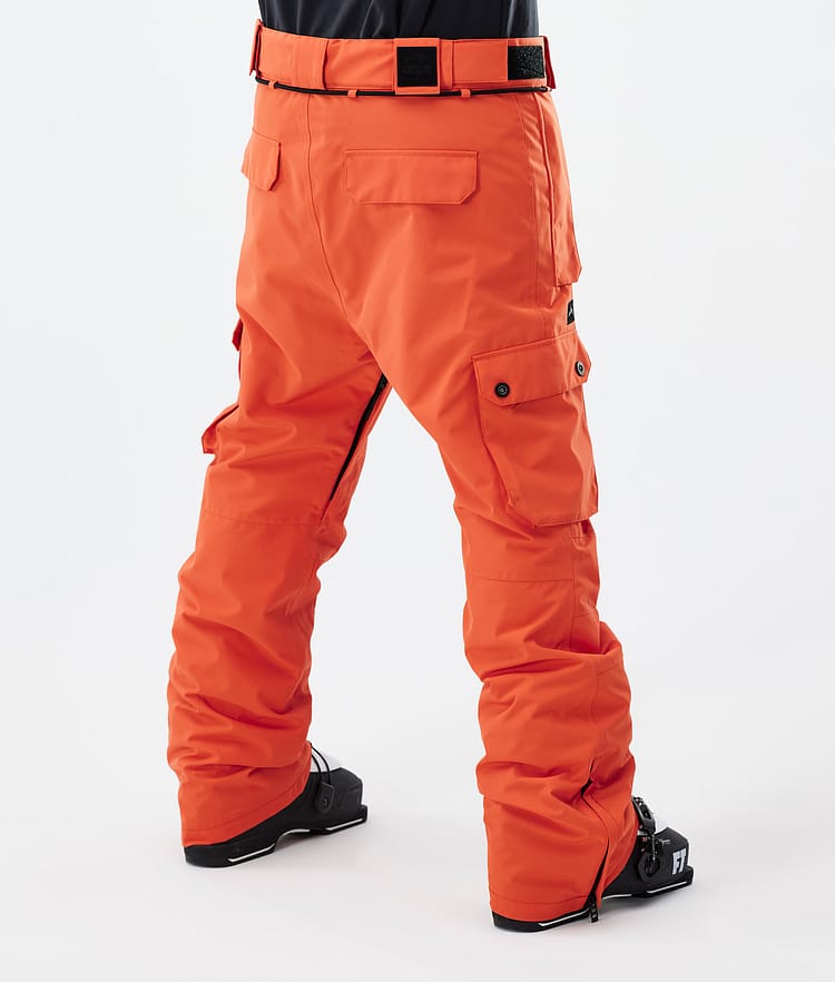 Dope Iconic Pantalon de Ski Homme Orange, Image 4 sur 7