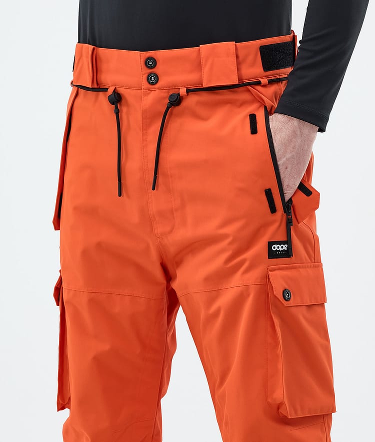 Dope Iconic Pantalon de Ski Homme Orange, Image 5 of 7