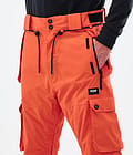 Dope Iconic Lyžařské Kalhoty Pánské Orange, Obrázek 5 z 7