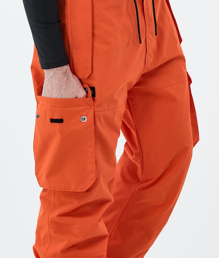 Dope Iconic Spodnie Snowboardowe Mężczyźni Orange, Image 6 of 7