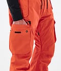 Dope Iconic Pantalon de Ski Homme Orange, Image 6 sur 7