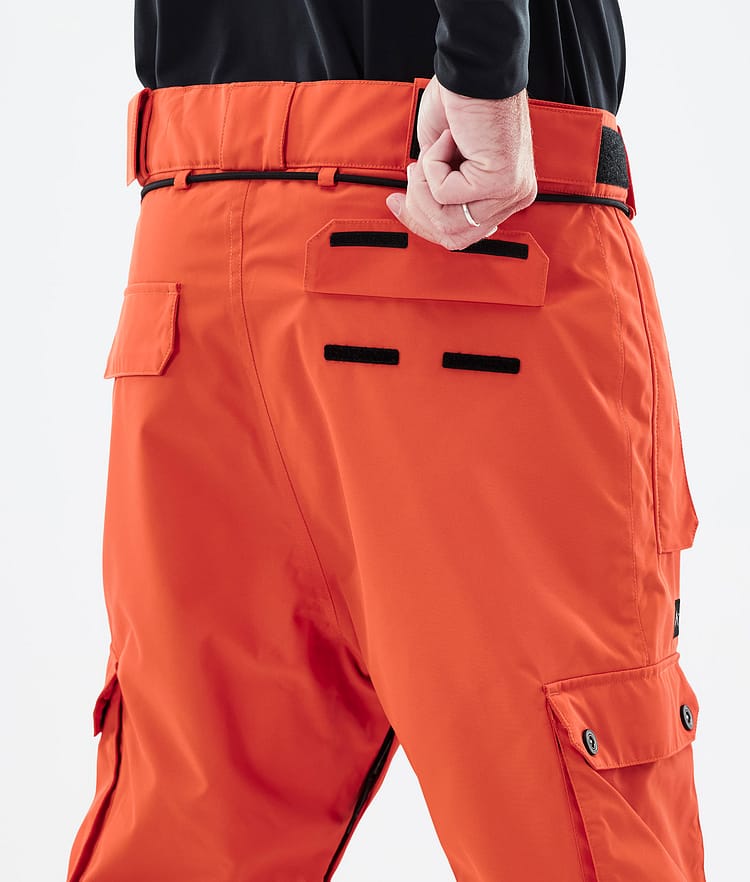 Dope Iconic Pantalon de Ski Homme Orange, Image 7 sur 7
