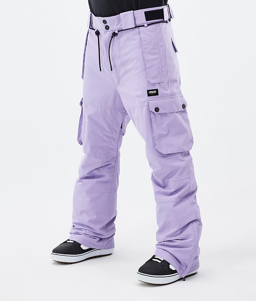 Dope Iconic Pantalon de Snowboard Homme Faded Violet